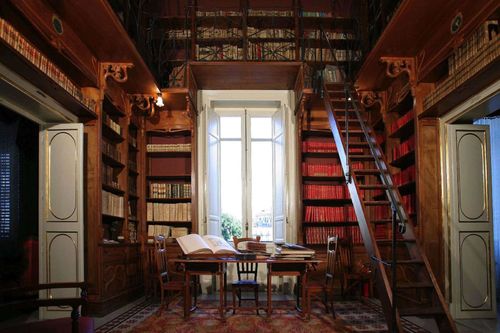 Ernesto Basile, Biblioteca di Palazzo Francavilla, Palermo