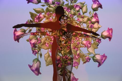 Kamilia Kard, HERbarium - Dancing for an AI, 2023. Video installazione, ongoing