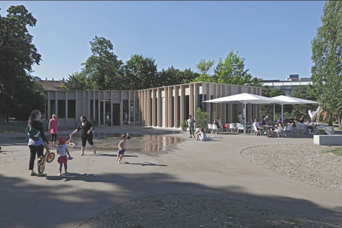 Burckhardt+Partner, Pavillon St. Johanns-Park Basel, 2012 