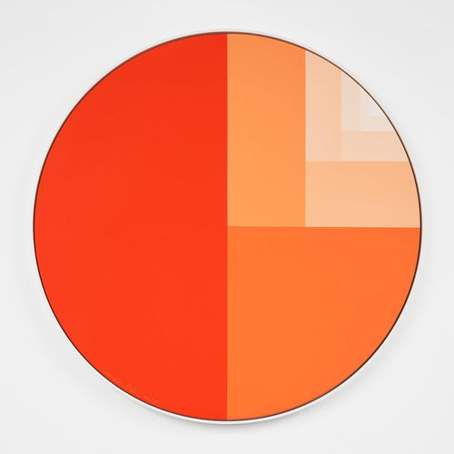 Carsten Höller, Divisions Circle (Orange Surface), 2018