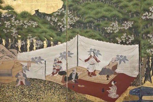 Hanami. Ammirare i fiori. L'arte dei paraventi giapponesi