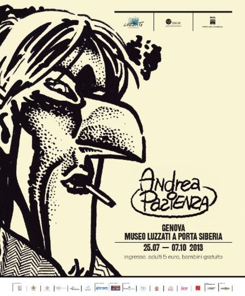 Andrea Pazienza, Museo Emanuele Luzzati, Genova