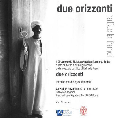 Raffaella Franci. Due orizzonti, Galleria della Biblioteca Angelica, Roma