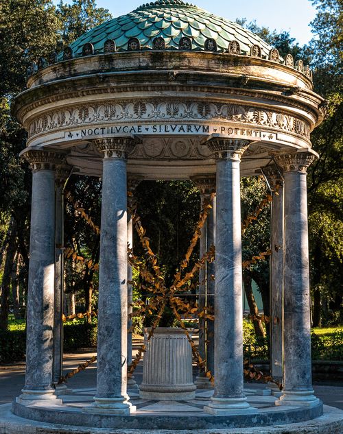 Guido Iannuzzi, Daphne is back, Tempietto di Diana di Villa Borghese, Roma