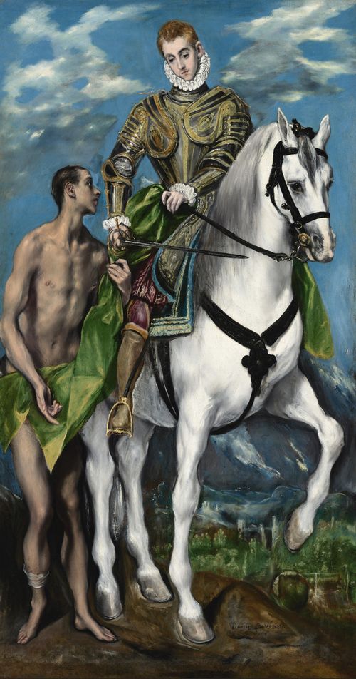 El Greco, <em>San Martino e il mendicante,</em> Olio su tela, 103 &times; 194 cm, Washington, National Gallery of Art|&nbsp; &copy; Courtesy National Gallery of Art, Washington