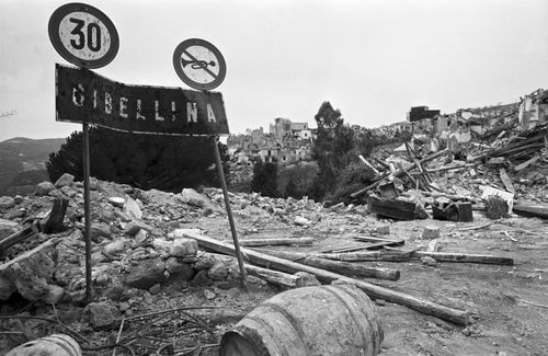Melo Minnella, Gibellina, 1968