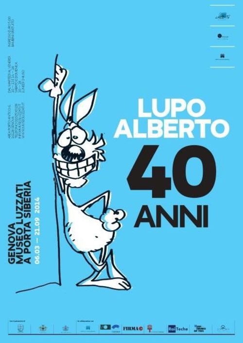 Lupo Alberto. 40 anni, Museo Luzzati, Genova