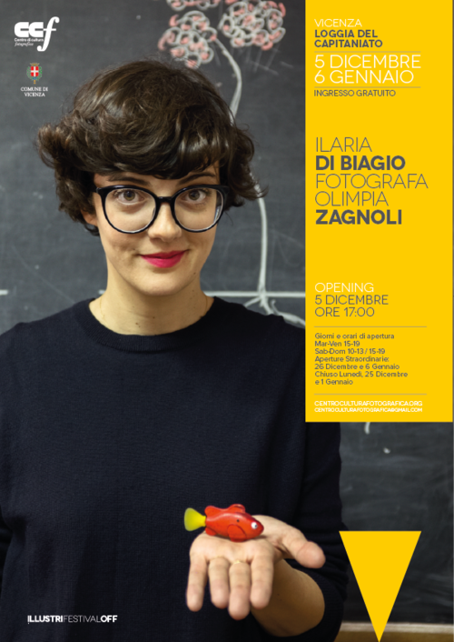 Ilaria Di Biagio fotografa Olimpia Zagnoli, Vicenza