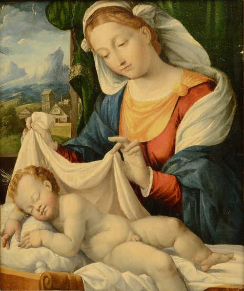 Benvenuto Tisi detto Garofalo, Madonna con il bambino