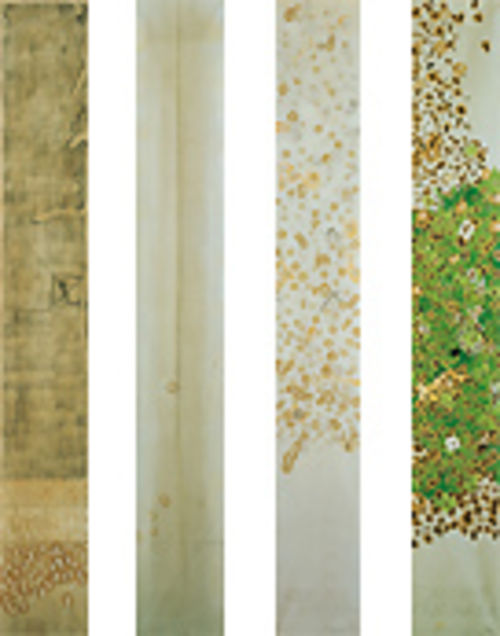 Gastone Novelli, Dialettica, Linea, Un obelisco per la memoria, Tonnerre Printanier, 1968