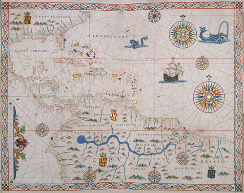 Giovanni Oliva, Atlante nautico del Mar Mediterraneo, del Mare del Nord e degli oceani Atlantico, Pacifico e Indiano, 1616