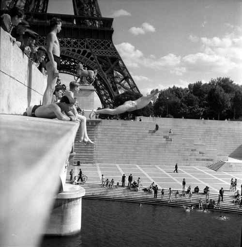 Robert Doisneau, Pont d'Iéna, 1945