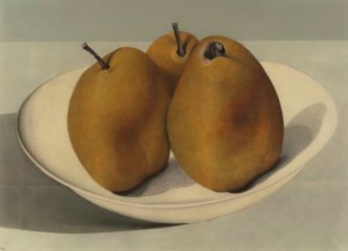 Roberto Rampinelli, Tavola ìmbandita III, 2015, colori ad acqua su tavola 