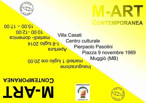 M-Art Contemporanea, Sala espositiva Pier Paolo Pasolini, Muggiò (MI)