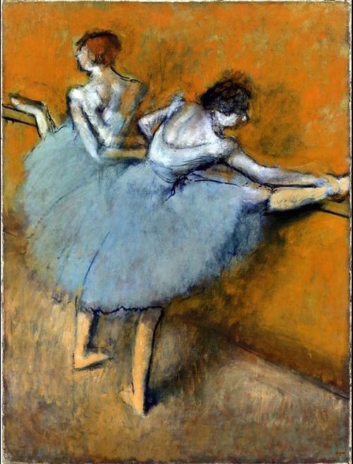 Hilaire Germain Edgar Degas, Ballerine alla sbarra, 1900 circa. The Phillips Collection, Washington, D.C., Acquisto 1944