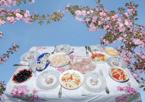 Elena Subach, Grandmothers on the Edge of Heaven
