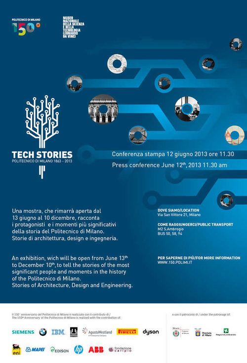 Tech Stories - 150° Politecnico di Milano, Museo Nazionale della Scienza e della Tecnologia