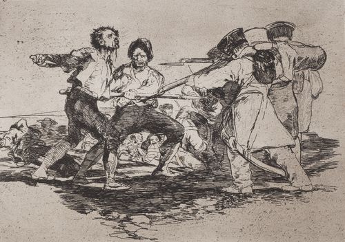 Francisco José de Goya y Lucientes, Desastres de la Guerra (Disastri della guerra), 1810-1815. Collezione Fondazione Francesco Federico Cerruti per l’Arte deposito a lungo termine Castello di Rivoli Museo d’Arte Contemporanea, Rivoli-Torino