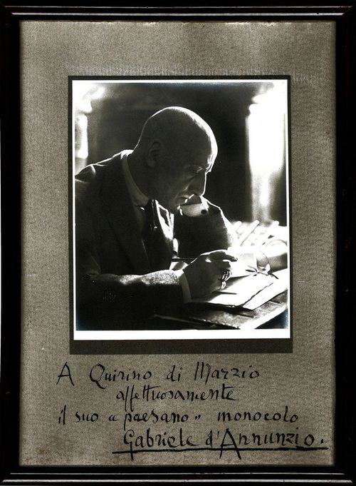D'Annunzio a Bologna, Casa Saraceni, Bologna