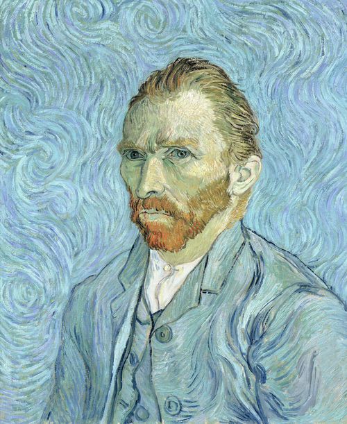 Vincent Van Gogh, <em>Autoritratto</em>, 1889, Olio su tela, 65 x 54 cm. Parigi, Mus&eacute;e d&rsquo;Orsay<br />