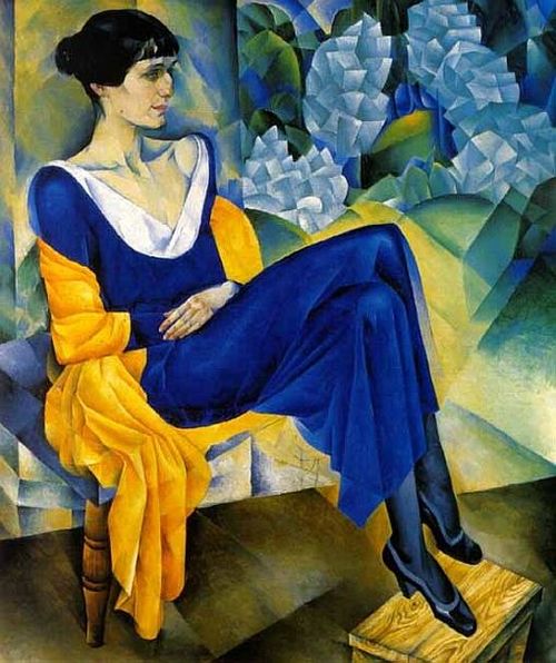 Nathan Alt&rsquo;man, <em>Ritratto di Anna Achmatova</em>, 1915 Olio su tela, 123,5 x 103,2 cm &copy; State Russian Museum, St. Petersburg