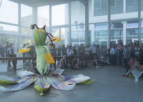Ingela Ihrman, The Passion Flower (La Passiflora), 2017. Performance, The Inner Ocean, Der Tank, Basel, 2017