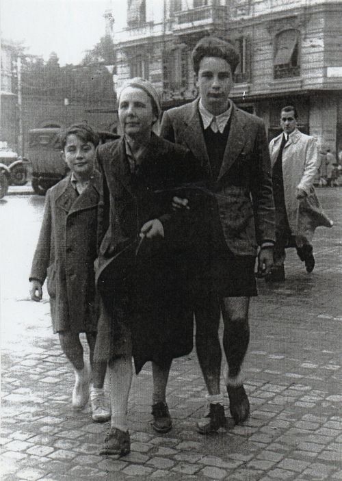 Mim&igrave; Quilici Buzzacchi, <em>Arrivo a Roma, 1945, con Folco e Vieri</em>