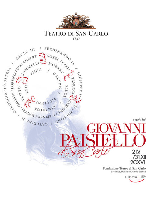Giovanni Paisiello al San Carlo, Memus - Museo e Archivio Storico del Teatro San Carlo