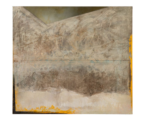 Maurizio-Bottarelli, S.T. serie Tasmania, 2005.Tecnica mista su tela, 180x200 cm.