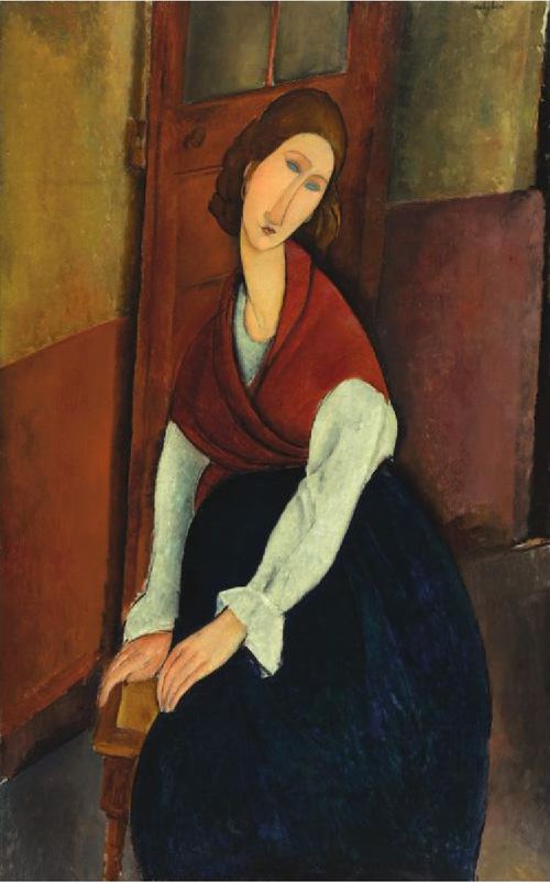 Amedeo Modigliani, <em>Portrait de Jeanne H&eacute;buterne</em>