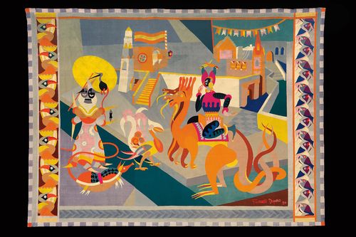Fortunato Depero, <em>Cavalcata fantastica</em>