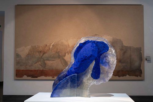 Diego Perrone, La notte all'indietro pesa. Museo Nazionale Romano - Palazzo Massimo, Roma