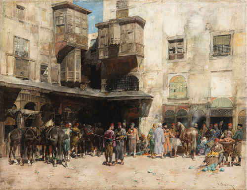 Alberto Pasini, Mercato Turco