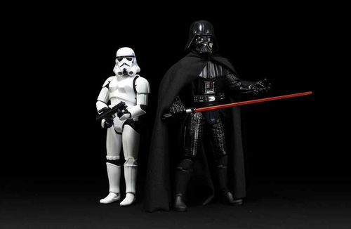 Stormtrooper 12&rdquo; Doll, 2004. Electronic Darth Vader, Collector Series, 1997