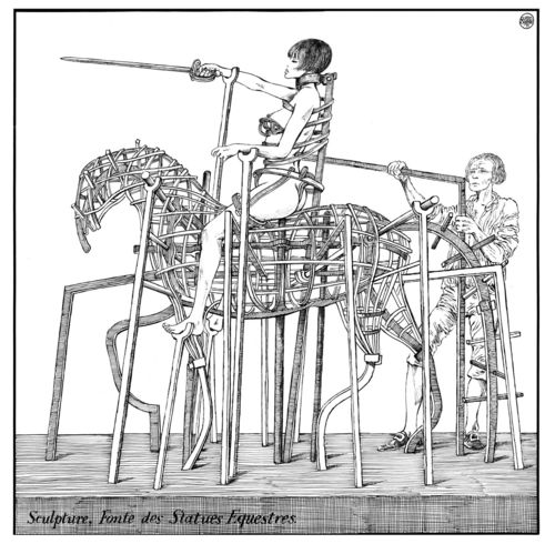 Guido Crepax, Illustrazione per l'<em>Encyclopedie de Valentina</em>, 1972 | Courtesy of Museo Civico di Bassano del Grappa<br />