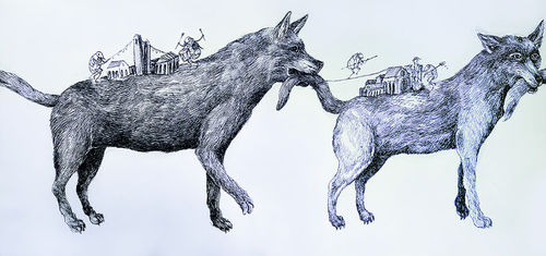 Ericailcane, Senza titolo, 2014, maquette