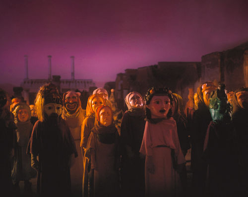 <em>Wael Shawky, I Am Hymns of the New Temples</em>, 2023, Video still | &copy; Wael Shawky | Courtesy Ministry of Culture - Pompeii Archaeological Park, in the context of the <em>Pompeii Commitment. Archaeological Matters</em>