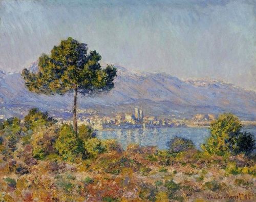 Claude Monet, Antibes vista dal Plateau Notre-Dame, 1888