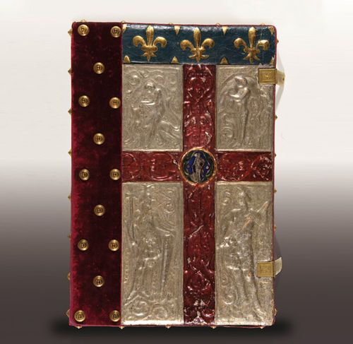 Libro dei Vangeli, manoscritto con coperta d’argento, secc. XIV-XV, Firenze, Archivio di Stato