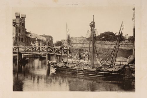Ferdinando Ongania, Isola della Giudecca, rio interno