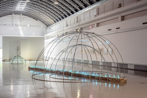 Mario Merz, My Home’s Wind, Zisa Arti Contemporanee, Palermo I Ph. Roberto Boccaccino