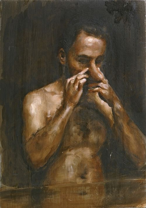Michael Borremans, <em>The Measure II</em>, 2007 | &copy; Giuseppe Iannaccone Collection, Milan