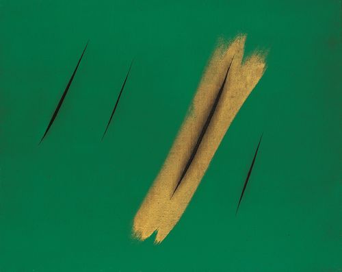 The Wall. History|Art|Multimedia, Lucio Fontana