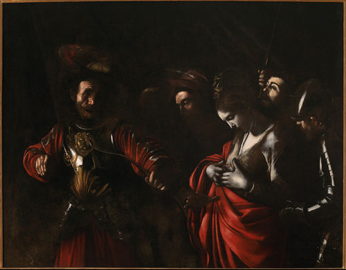 Michelangelo Merisi, detto Caravaggio, <em>Martirio di Sant'Orsola</em>, 1610, Olio su tela, 180 x 143 cm, Collezione Intesa Sanpaolo, Gallerie d'Italia - Palazzo Zevallos Stigliano, Napoli