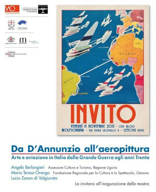 Da D'Annunzio all' aeropittura. Arte e aviazione in Italia dalla Grande Guerra agli anni Trenta
