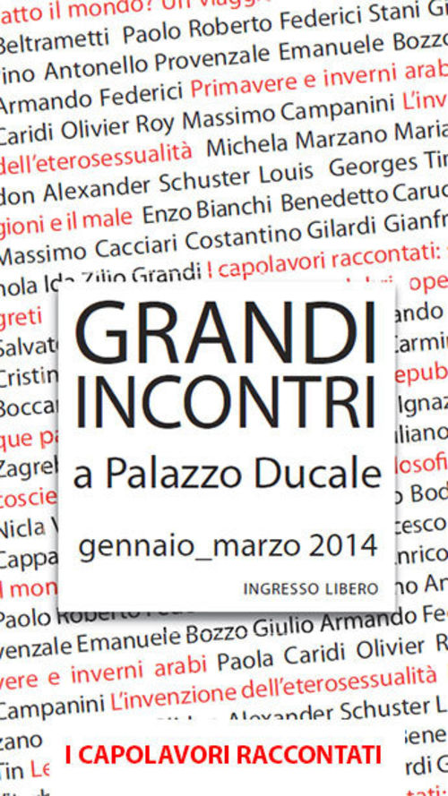 Grandi Incontri a Palazzo Ducale, Genova