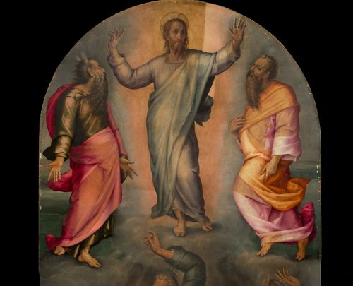 Pier Francesco Foschi, <em>Trasfigurazione</em> (part.), 1545