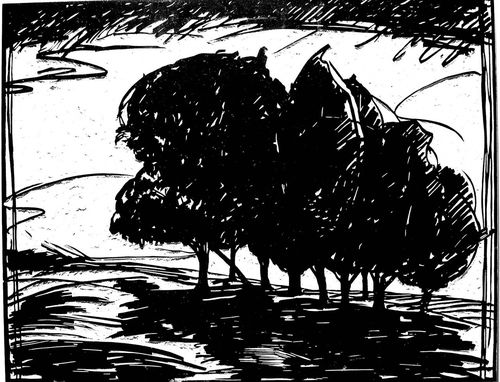Gianfranco Schialvino, Alberi, 2003