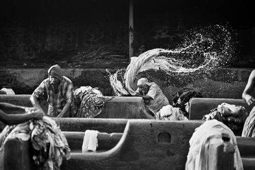 Sebasti&atilde;o Salgado, Bombay, India, 1995