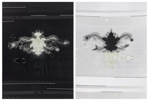 Angelo Filomeno, Amulet (Black and White)